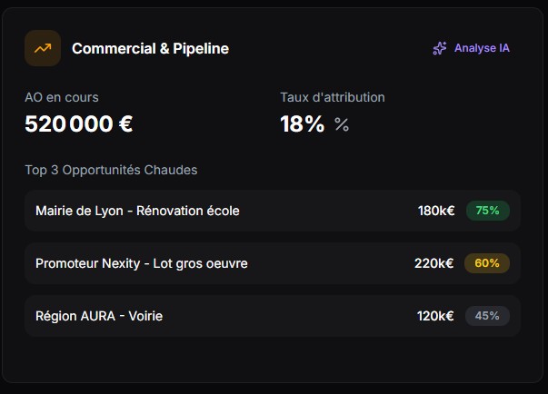 Performance Commerciale